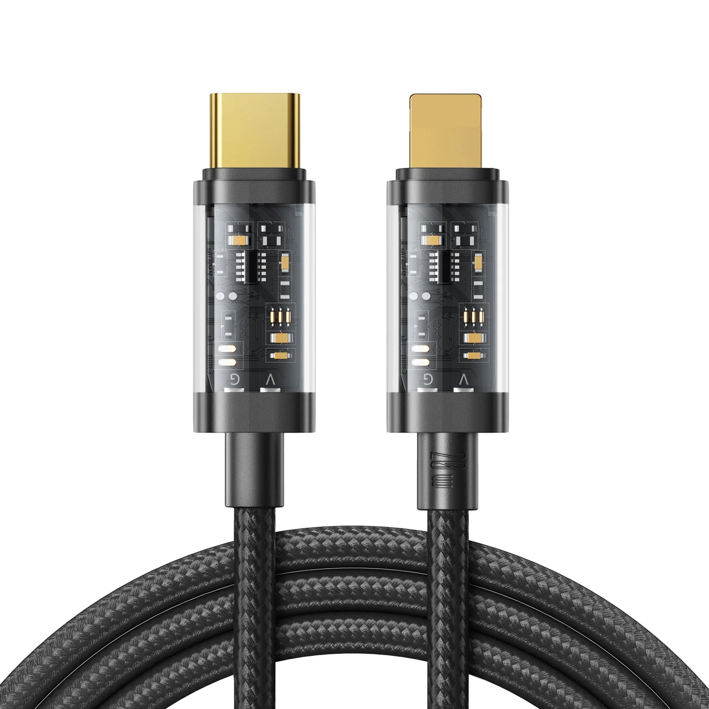 Joyroom S Cl020A20 Type C To Lightning 20W Data Cable 2M Black“ Premium Quality, Stylish & Durable Protective Case