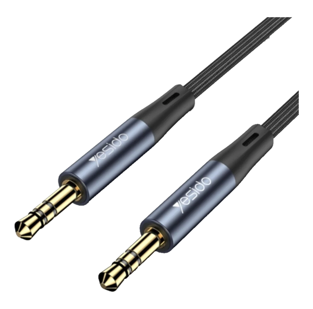 AUX CABLE Male to Male 1 mtr 3.5mm Jack For Car/Home Sound Systems Braided Strong