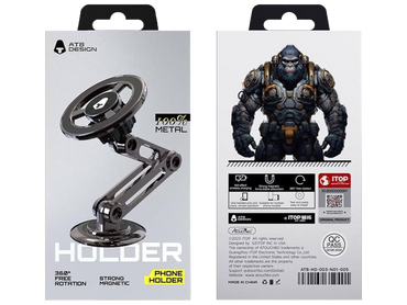 Universal Mobile Phone Holder Mount Dashboard Support Magsafe 360 Rotation Adjustable Strong Magnetic Stylish