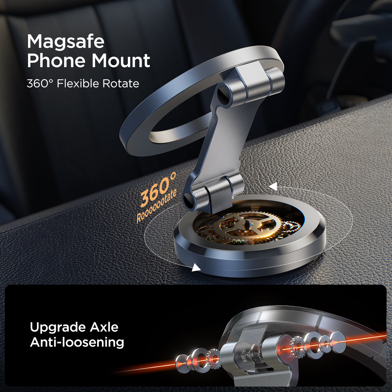 Joyroom- Car Magnet Phone Holder for Dashboard