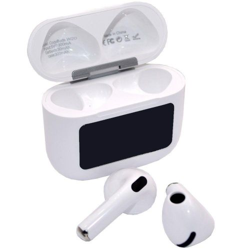ENC Wireless Bluetooth V5.4 Earphone LCD Full Color Display Music Call In Ear Earbuds