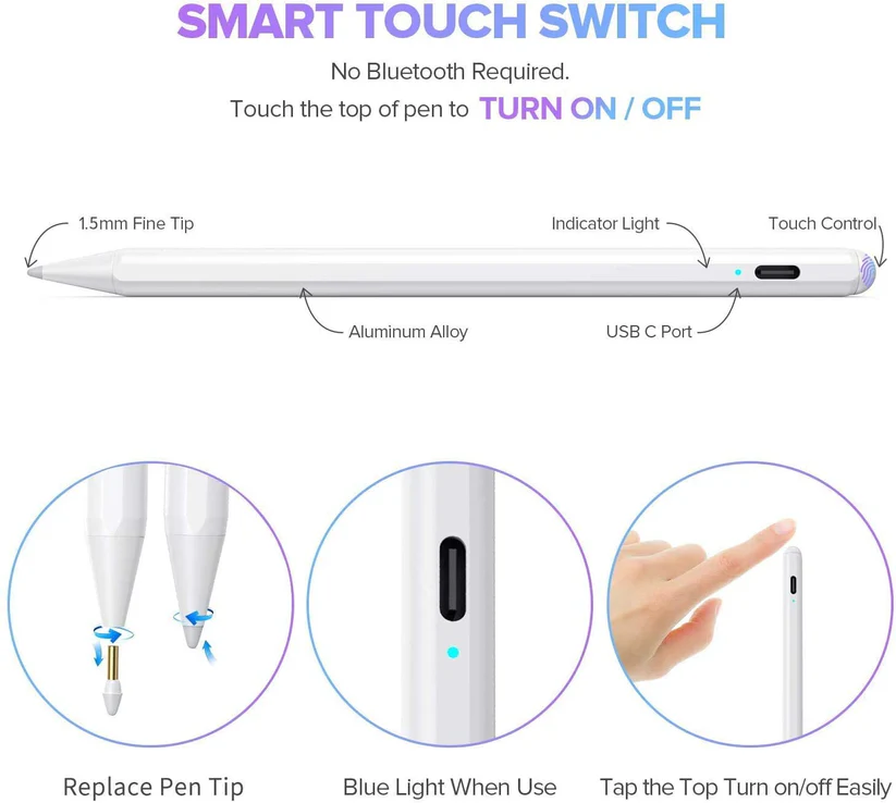 Monarch K10 Stylus Pen for iPad