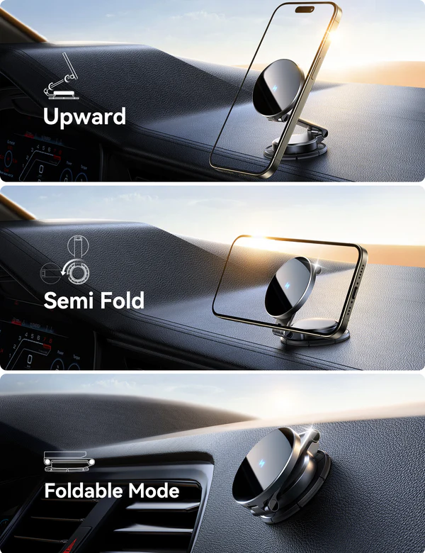 Magnetic Wireless Car Charger Mount 15W Fast Charging Phone Holder“ Premium Quality, Stylish & Durable Protective Case