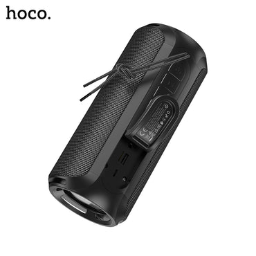 HOCO Portable Wireless Bluetooth Speaker with HD Sound, RGB Lights & Long Battery Life HC27 Black