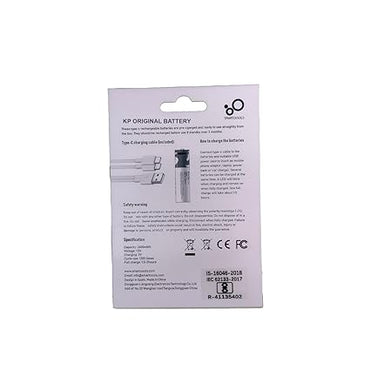 Rechargeable AAA Batteries 1.5V Lithium USB C Fast Charging 750mAh