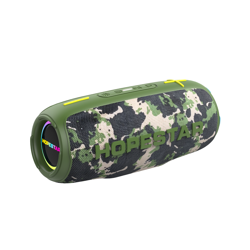 Hopestars P26 PRO BT Speaker Double Speaker Small Woofer Mini Portable Speaker With RGB Lights