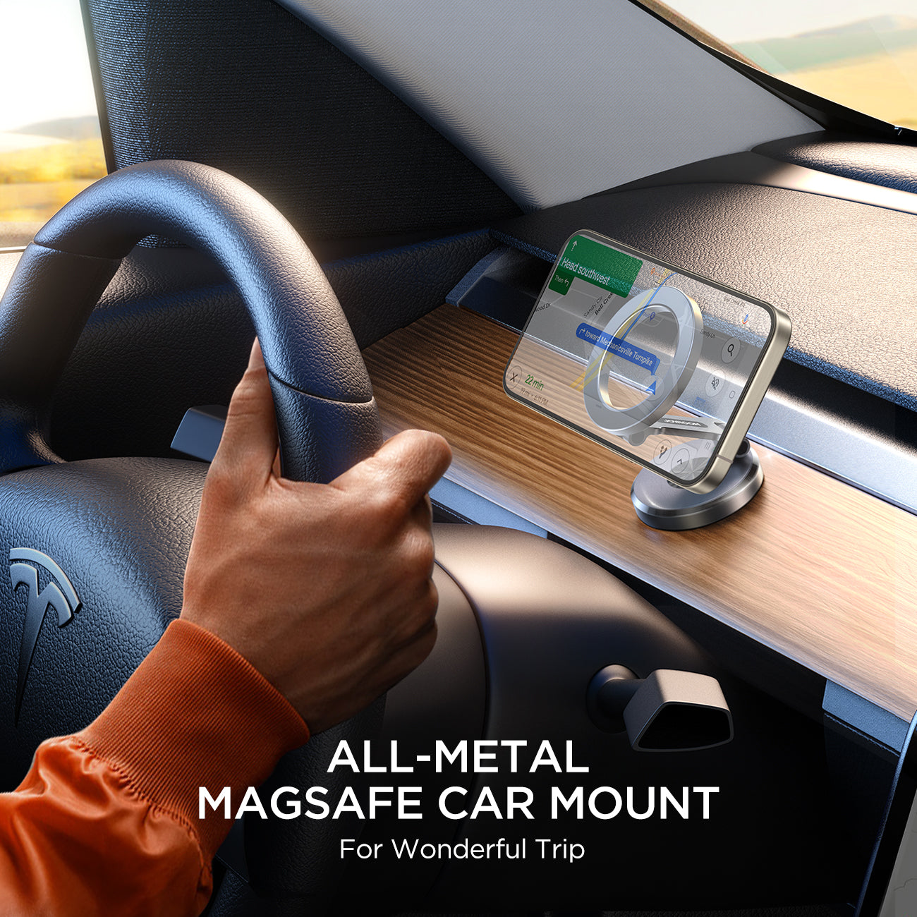 Joyroom- Car Magnet Phone Holder for Dashboard