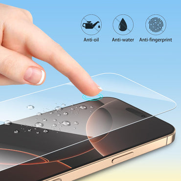Clear Tempered Glass Screen Protector for iPhone 18 Pro / 18 Pro Max – Pack of 3