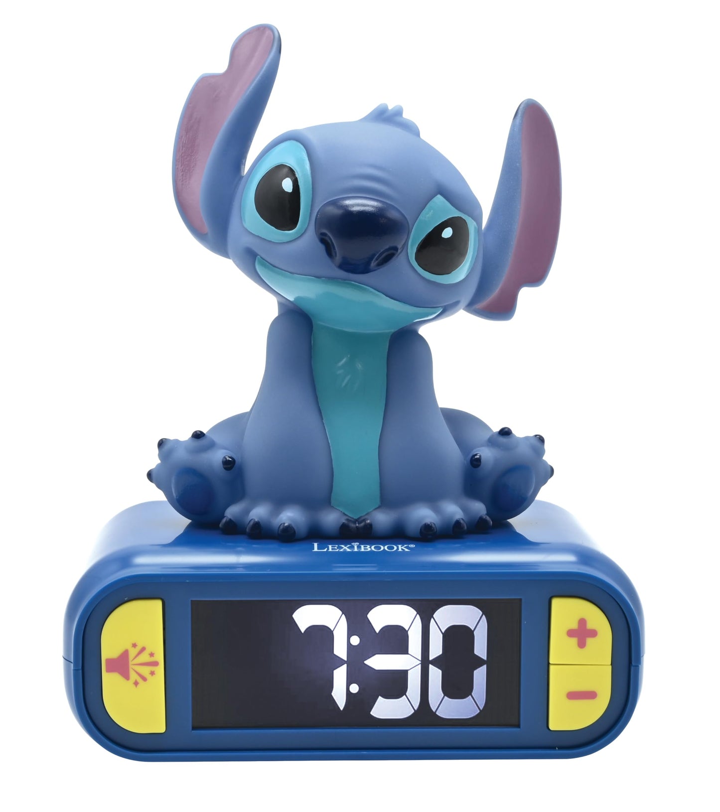 Lexibook Stitch Alarm Clock RL800D Digital Kids Clock with Fun Design