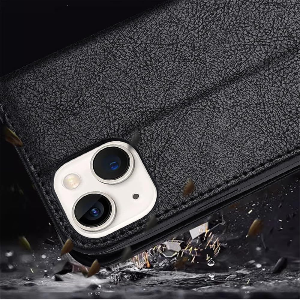 Flip Magnetic Wallet Stand Leather Cover Case For iPhone 13 to 7 – All-in-One Protection & Style