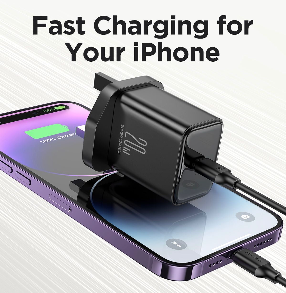 Joyroom 20w fast charger for iPhone
