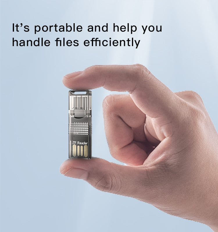 Yesido GS21 2 In 1 Multi Function USB 3.0 Type-C to USB and TF card OTG card Reader adapter