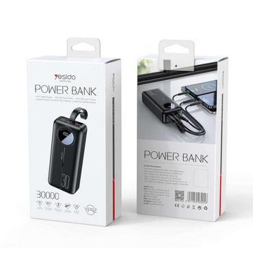 30000Mah Power Bank With Lcd Display 22 5W Fast Charging Usb Type C“ Premium Quality, Stylish & Durable Protective Case