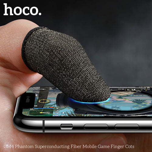 Gaming Finger Sleeve with Conductive Fiber for Touch Screen Games