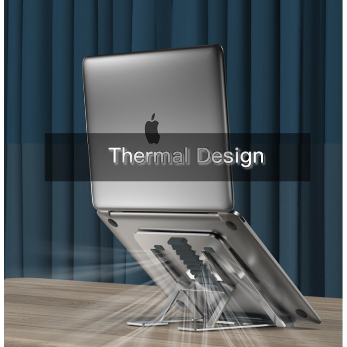 Adjustable Portable Flexible Folding Aluminium Metal Table Laptop Notebook Stand Holder“ Premium Quality, Stylish & Durable Protective Case