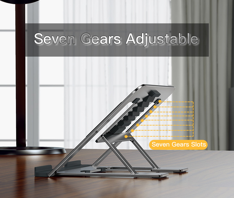 Adjustable Portable Flexible Folding Aluminium Metal Table Laptop Notebook Stand Holder“ Premium Quality, Stylish & Durable Protective Case