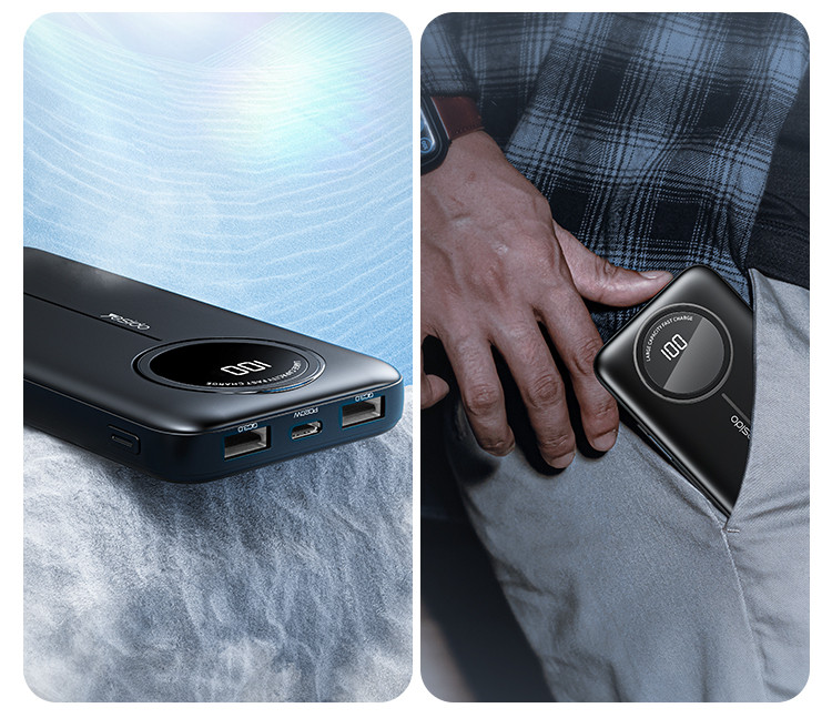 10000Mah Power Bank With Led Display 10W Fast Charging Usb Type C“ Premium Quality, Stylish & Durable Protective Case
