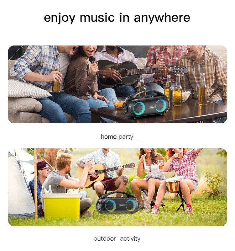 High Power Bluetooth Speaker Wireless BT Speaker | Fidelity Portable Stereo Bluetooth Speaker