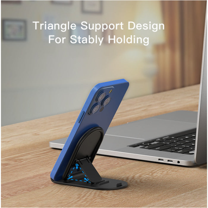 Adjustable Folding Plastic Phone Holder for Car and Desktop Use