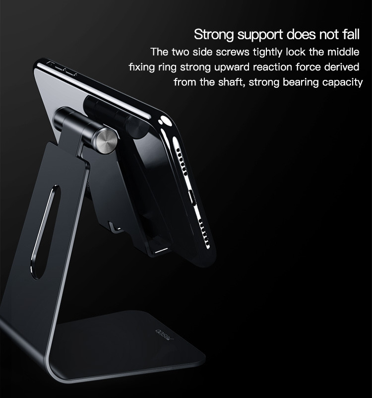 Yesido C96 Display Aluminium Table Adjustable Flexible Desktop Desk Tablet Mobile Phone Holder Mount
