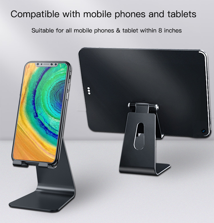 Yesido C96 Display Aluminium Table Adjustable Flexible Desktop Desk Tablet Mobile Phone Holder Mount