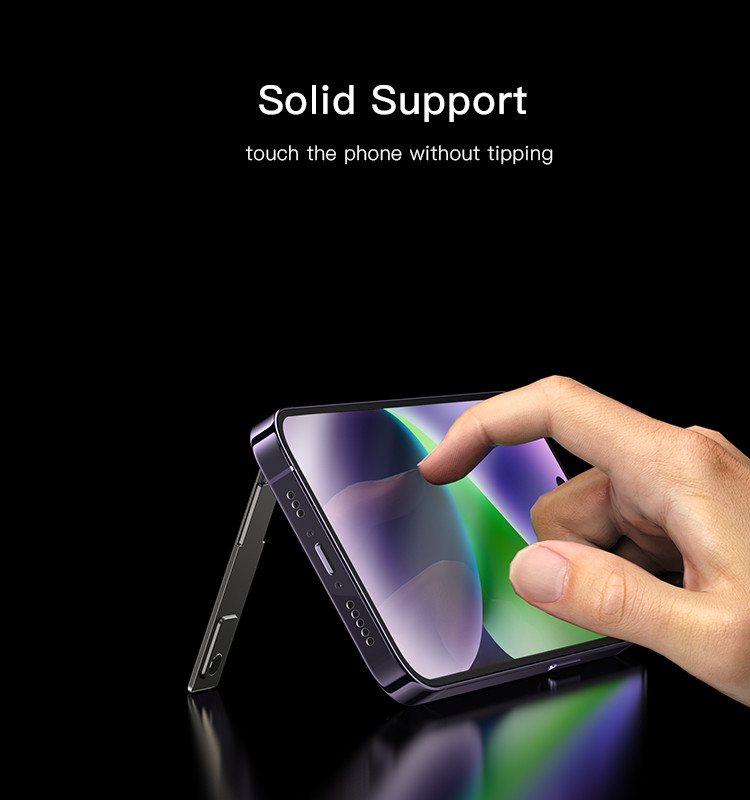 Mini Metal Foldable Phone Holder | Convenient Invisible Foldable Mobile Phone