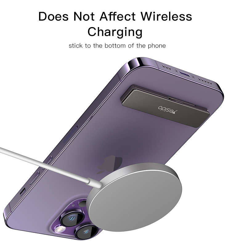Mini Metal Foldable Phone Holder | Convenient Invisible Foldable Mobile Phone