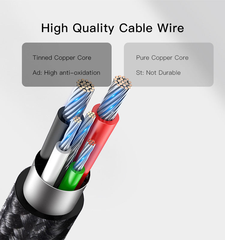 Yesido Ca74 1 2 2 3 Meters Nylon Braided Fast Charging Aluminum Alloy Usb To 8 Pin Data Cable“ Premium Quality, Stylish & Durable Protective Case