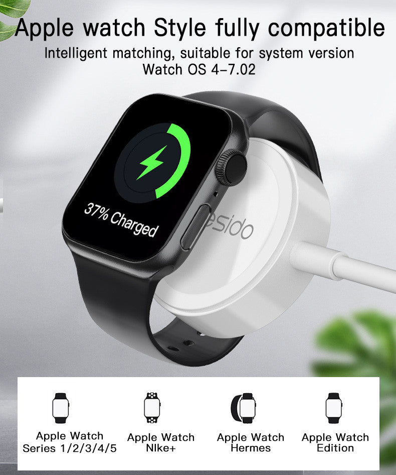 Yesido Ca69 1 Meter Pvc 2W For Iwatch Original Wireless Charging Dock Charger Line“ Premium Quality, Stylish & Durable Protective Case
