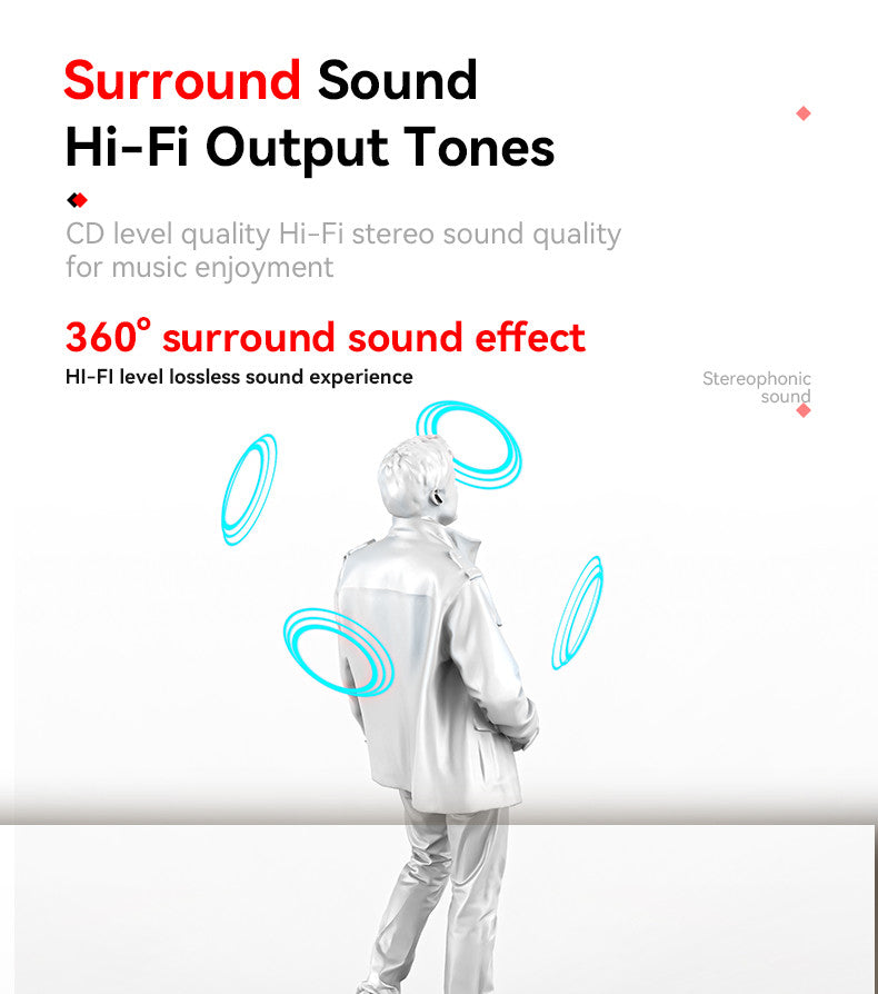 Yesido TWS22 True Wireless Earbuds with Bluetooth 5.3, Touch Control, and LED Display