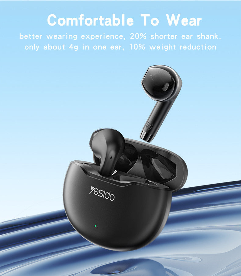 Yesido Tws21 Wireless Bluetooth Earphone Enc Ture Wireless Headphone Sport Headset“ Premium Quality, Stylish & Durable Protective Case
