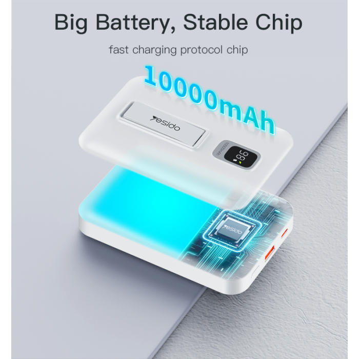 Yesido YP45 10000mAh MagSafe Wireless Fast Charging Power Bank
