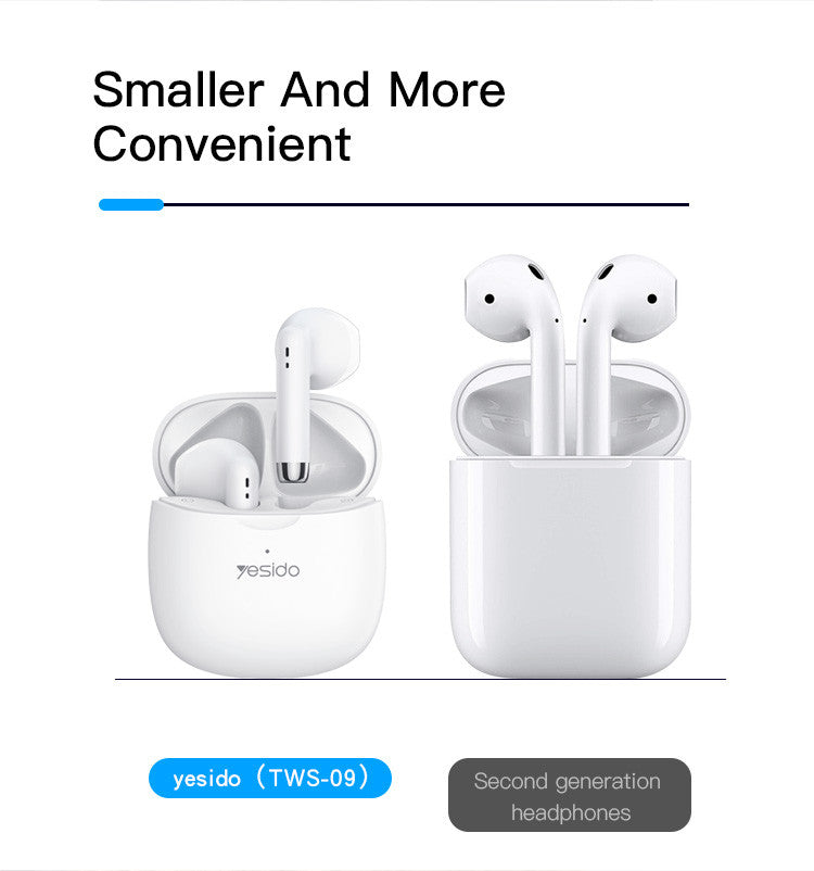 Yesido TWS09 Lightning Charging Bluetooth V5.1 HE-044A TWS Earphone