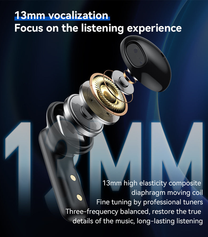 Yesido TWS25 BT5.3 TWS Bluetooth Earphone | With HD Microphone Without Delay Semi-In-Ear Headset