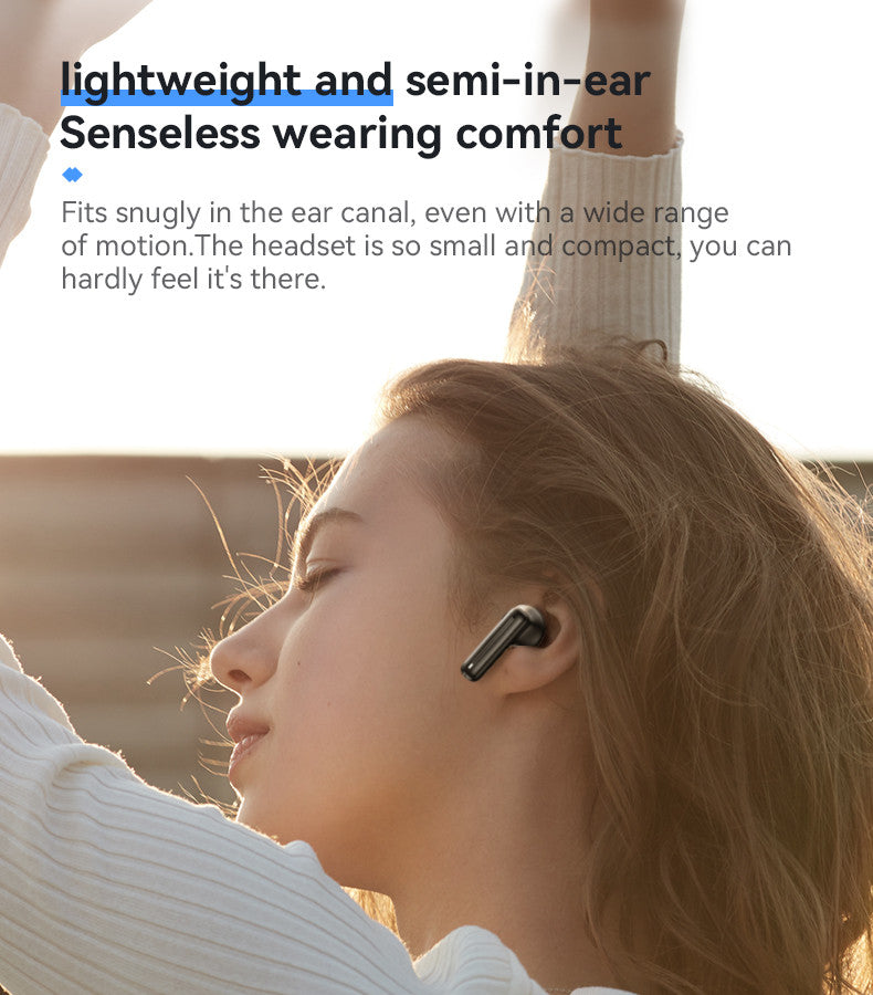 Yesido TWS25 BT5.3 TWS Bluetooth Earphone | With HD Microphone Without Delay Semi-In-Ear Headset