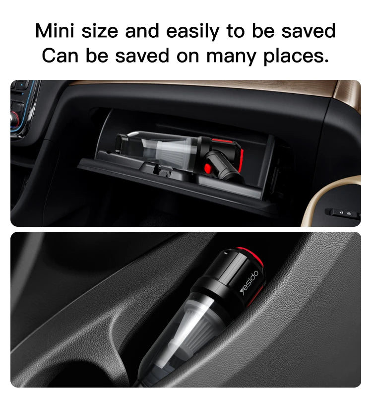 Yesido Vc03 Hot Selling 4500Pa Portable Compact Handheld Car Vacuum Cleaner“ Premium Quality, Stylish & Durable Protective Case