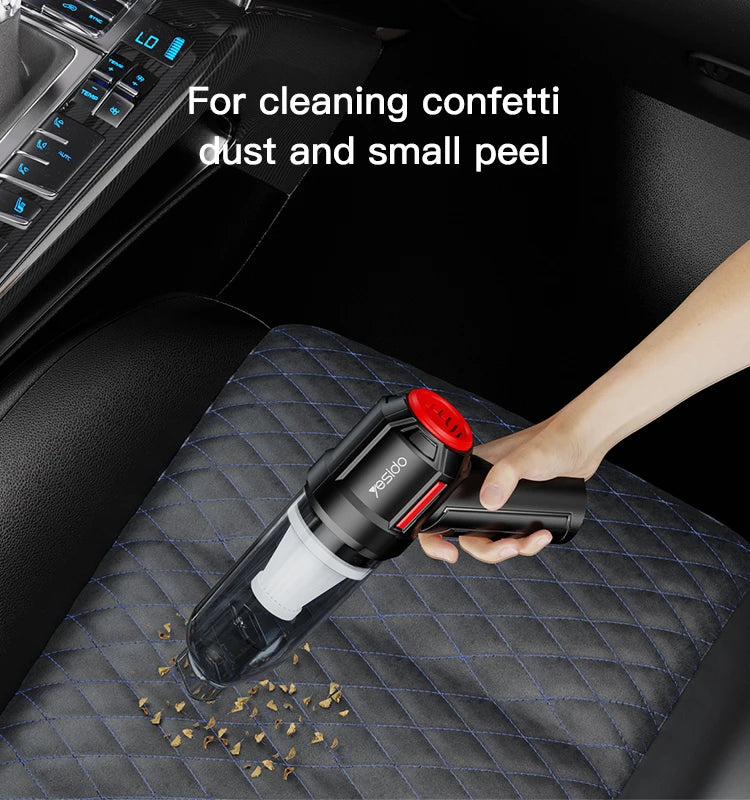 Yesido Vc03 Hot Selling 4500Pa Portable Compact Handheld Car Vacuum Cleaner“ Premium Quality, Stylish & Durable Protective Case