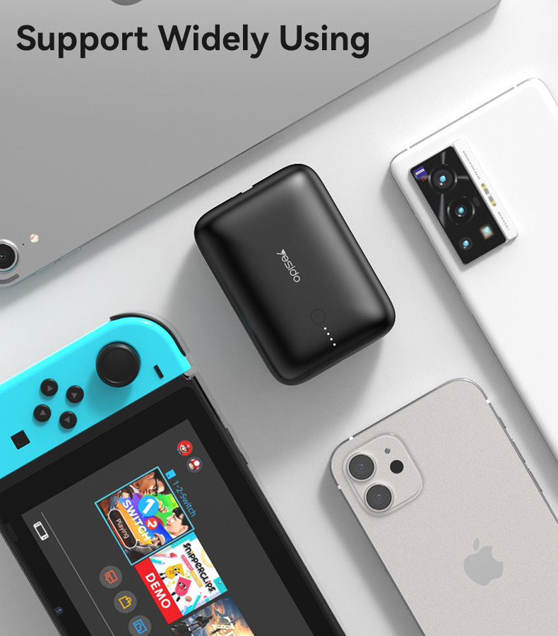 Mini 10000mAh Power Bank PD 20W + USB 22.5W Fast Charging Portable Charger