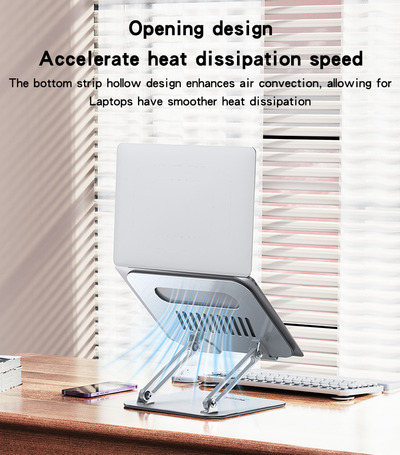 Super Strong Dual Arm Design Widely Compatible Biaxial Aluminum Alloy Tablet Laptops Holder“ Premium Quality, Stylish & Durable Protective Case