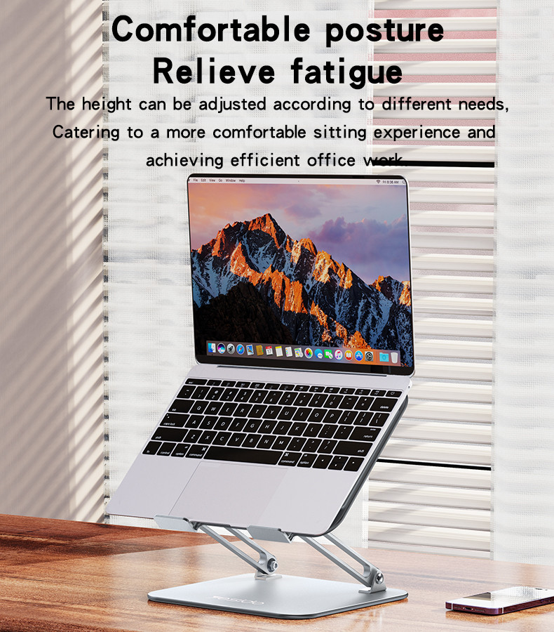 Super Strong Dual Arm Design Widely Compatible Biaxial Aluminum Alloy Tablet Laptops Holder“ Premium Quality, Stylish & Durable Protective Case