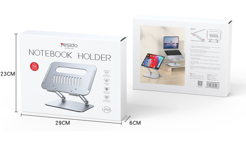 Super Strong Dual Arm Design Widely Compatible Biaxial Aluminum Alloy Tablet Laptops Holder“ Premium Quality, Stylish & Durable Protective Case