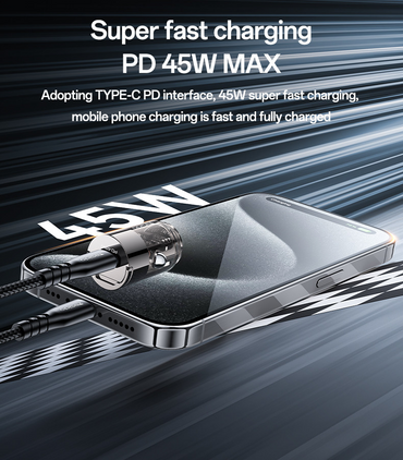 45W Fast Charging Mini Hidden Car Charger“ Premium Quality, Stylish & Durable Protective Case