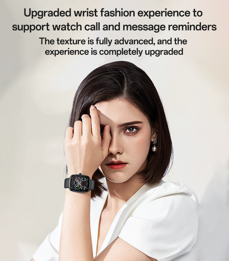 Yesido IO22 1.83 Inch Big Screen Real-time Message Notification Health Detection BT Smart Call Watch