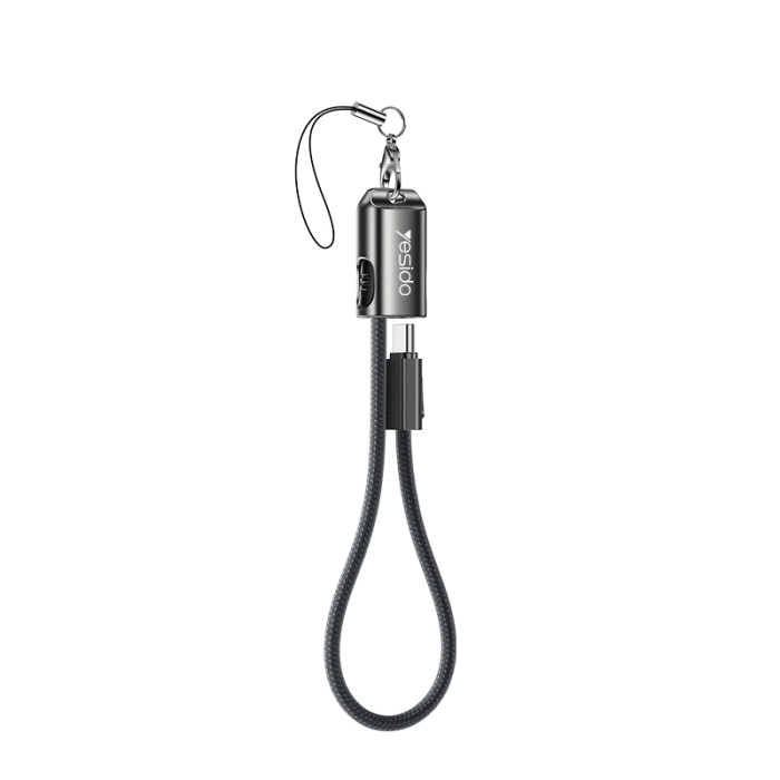 20CM 60W Type-C To Type-C OD4.0 Design With Premium Chips Zinc Alloy Portable Strip Data Cable