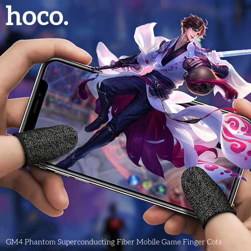 Gaming Finger Sleeve with Conductive Fiber for Touch Screen Games