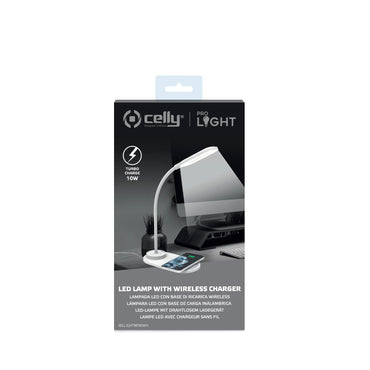 Celly Table Desk Led Lamp Wireless Phone Charger 10W“ Premium Quality, Stylish & Durable Protective Case