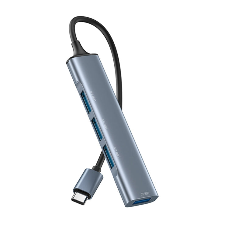 Yesido HB17 4-in-1 USB-C Multifunctional Docking Station Hub Adapter