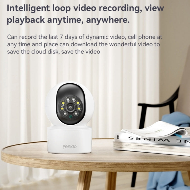 Yesido KM10 2.0MP Full Color Day and Night Smart Camera, Specification:UK Plug