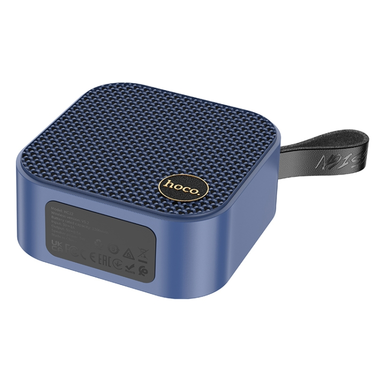 Hoco Hc22 Auspicious Sports Bluetooth Speaker 5W Wireless Speaker With Tws Fm Tf Aux 1200Mah Battery Portable Compact Design“ Premium Quality, Stylish & Durable Protective Case