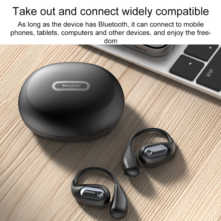 Yesido YSP17 OWS Open Bluetooth Wireless Headphones (Black)